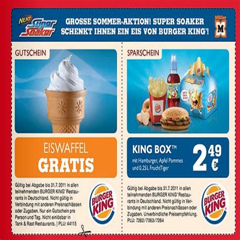 Wij gebruiken cookies om onze services te monitoren, te verbeteren en ervoor te zorgen dat je de beste ervaring op onze website krijgt. Burger King-Gutscheine im aktuellen Müller-Prospekt ...