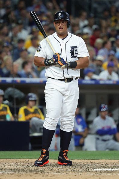 Miguel cabrera, venezuelan professional baseball player who was one of the premier hitters of the early 21st century. Miguel Cabrera of the Detroit Tigers looks on during the ...
