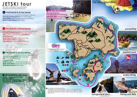 The tour takes place at the beautiful paradise 101 island. Langkawi Jet Ski Tour | Save Up to RM 100 - Tripcarte.asia
