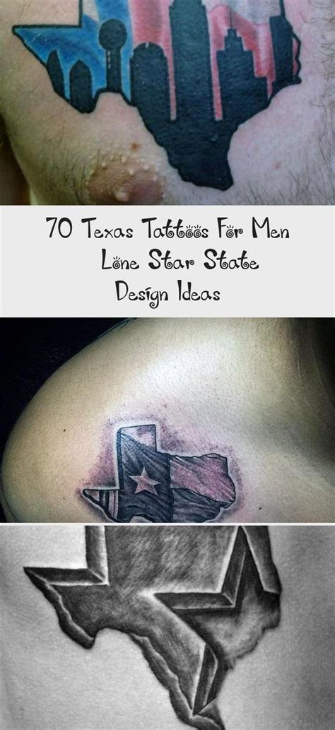 Black and white sunflower tattoos, realistic and small sunflower tattoo ideas with meanings for on your shoulder, thigh, foot, sleeves or. 70 Texas Tattoos For Men - Lone Star State Design Ideas ...