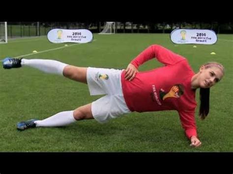 Hit me up on twitter for. Alex Morgan Soccer Workout: Side Bench w/Leg Lift - YouTube
