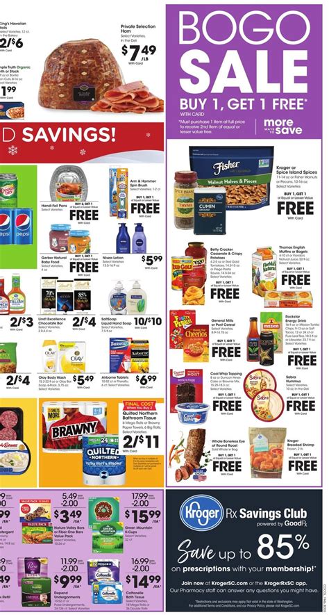 Order your holiday baking ingredients for pickup. Kroger - Christmas Ad 2019 Current weekly ad 12/18 - 12/24/2019 6 - frequent-ads.com