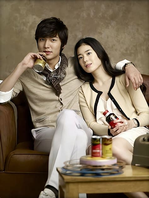 Jin ho reveals the truth to gae in. Lee Min Ho and Chung Eun Chae, 2010 Cantata Coffee Ad ...