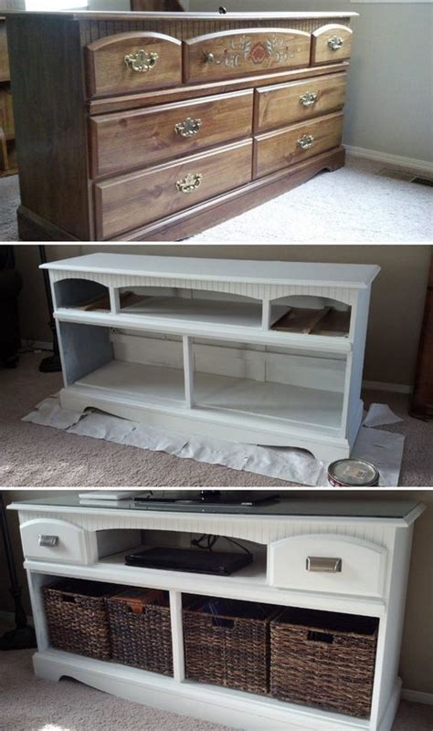 If you have an old media cabinet gathering dust, this is an excellent project you could undertake. 40 Awesome Makeovers: Clever Ways With Tutorials to ...