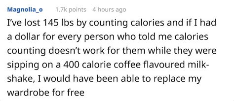 Which is often why they are mentioned and not necessarily broken down. Guy Gives Proof of Why Calorie Counting Is Important ...