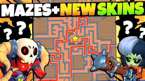 This update brings a new chromatic brawler lou, new skins, brawl pass season 4, map maker updates the may update for brawl stars is just around the corner, coming with exciting new features such as a brawl pass (brawl stars's battle pass) and a new brawler rarity. Beating MAZE MAPS with Secret NEW Update Skins! Brawl ...