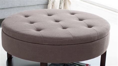 Ottomans can add storage and a footrest to chairs that do not recline. Blue Tufted Ottoman Coffee Table Designs - YouTube