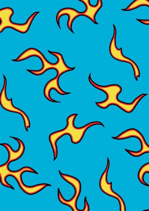 Choose from a curated selection of trending wallpaper galleries for your mobile and desktop screens. GOLF WANG Flame Pattern Acrylic Box by lorrieriguez - 4 X ...