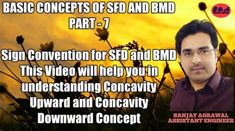 The bending moment at any point along the beam is equal to the area under the shear force diagram up to that point. Basic Concepts of SFD and BMD Part-7 Sign Convention for ...