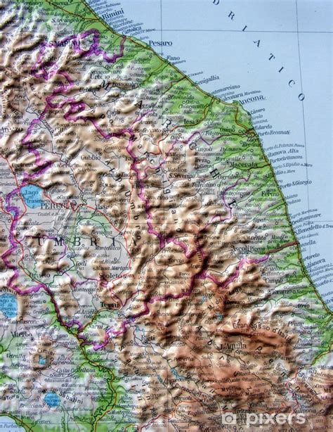 Dati aggiornati al 01/01/2021 (istat). Cartina Stradale Umbria Cartina Turistica