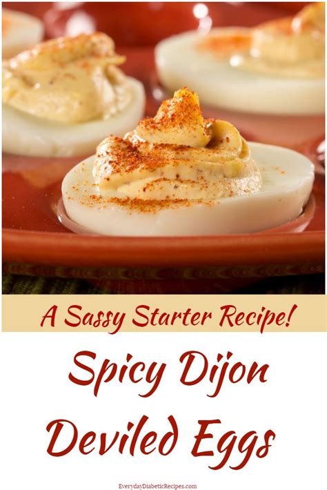 Spicy Dijon Deviled Eggs | Recipe | Easy appetizer recipes ...