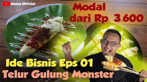 Jual telur gulung omset 100juta bulan dan menghabiskan 1ton telur bulan. Ide Bisnis Telur Gulung Monster Berbagai Topping | Makanan ...