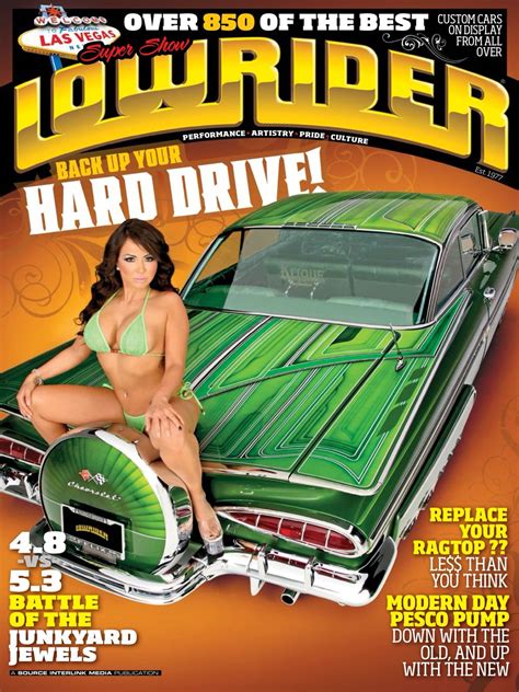 Get the best deal for lowrider magazines from the largest online selection at ebay.com. April 2014 | Lowriders, Low rider girls, Cover