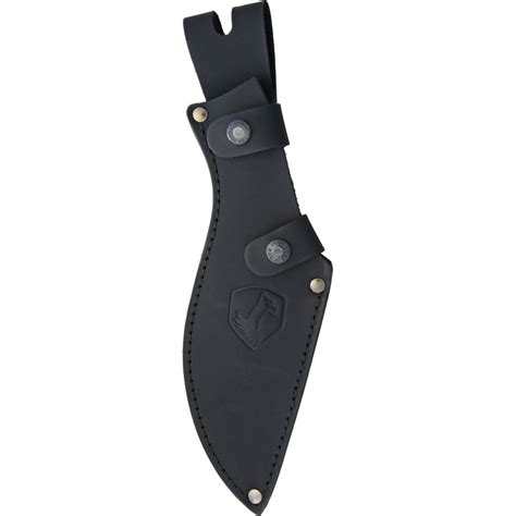 The condor heavy duty kukri knife comes in a solid faux leather sheath. CTK181310HC Condor Tool & Knife Heavy Duty Kukri Machete