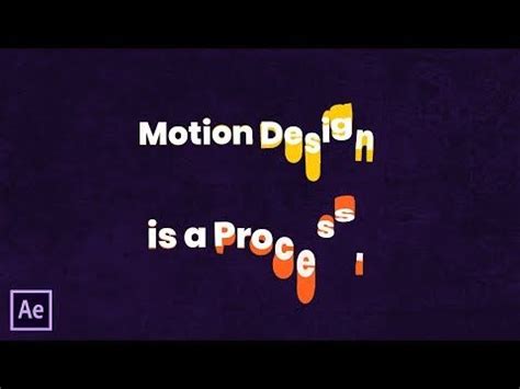 Popular after effects animation preset. After Effects Tutorial - Creative Text Animation in After ...