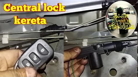 Inilah litar ujian yang saya gunakan untuk menguji cara sistem central lock tersebut berfungsi. Cara ganti & modify Central lock kereta - (AUTOMOTIF ...