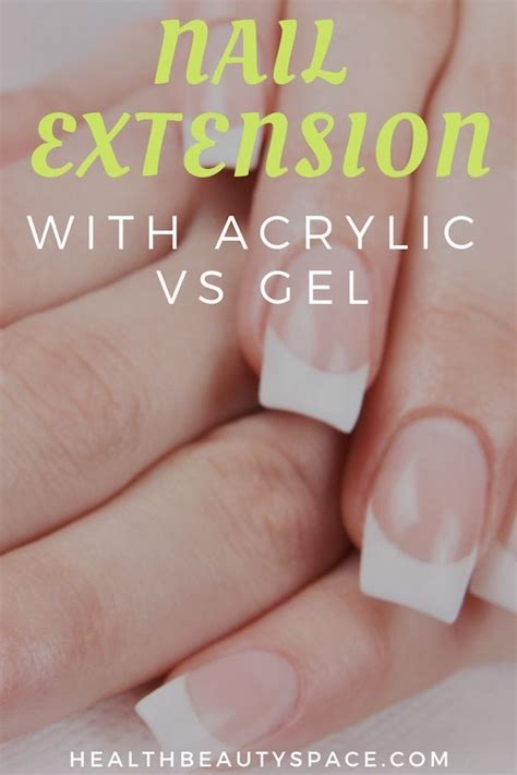 Acrylic and gel nails are artificial nail enhancements done in place of natural nails. Nail Extension With Acrylic vs Gel | Wedding acrylic nails ...