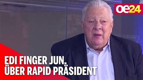 Schinkels und polster trauern um sportreporterlegende edi finger jun. Neuer Rapid Präsident: Edi Finger jun. im Studio - YouTube