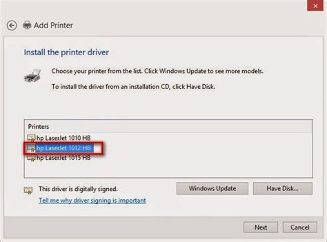 Windows xp (5.1) 32 bit. ...and IT works: How to install HP Laserjet 1010 / 1012 / 1015 Printer Driver on Windows 8.1 and ...