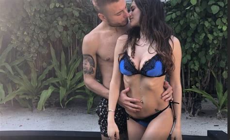 44 jessica melena premium high res photos. Ciro Immobile Lazio Top Scorer and his wife Jessica Melena