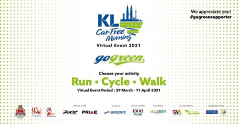 Kl car free morning is held from 7am to 9am every first and third sunday of the month and features closed roads for people of all walks of life to cycle, handcycle, run, skateboard, rollerskate, rollerblade or simply walk. KL Car-Free Morning Virtual Event 2021 | Checkpoint Spot