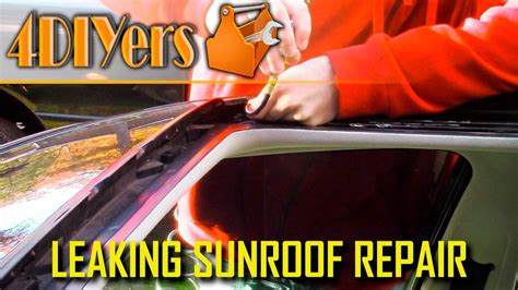 Check spelling or type a new query. DIY: How to Unclog a Sunroof Drain | Unclog, Repair, Car ...