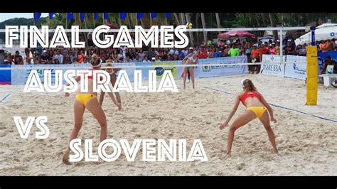 Australia vs slovenia result, score, boomers, patty mills. Australia VS Slovenia Final Games Beach Volleyball World ...