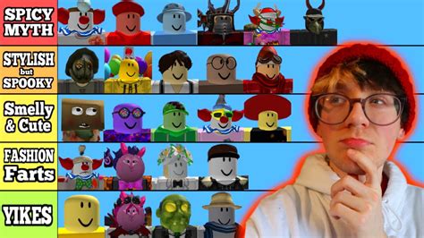 Be sure to check out our roblox promo codes post! Roblox Myth Fashion Tier List - Sharecaster Video