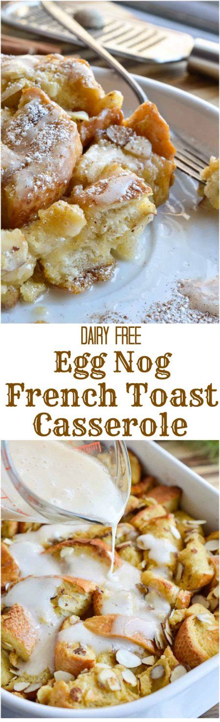 Kale and potato soup with turkey sausage. Dairy Free Egg Nog French Toast Casserole - WonkyWonderful