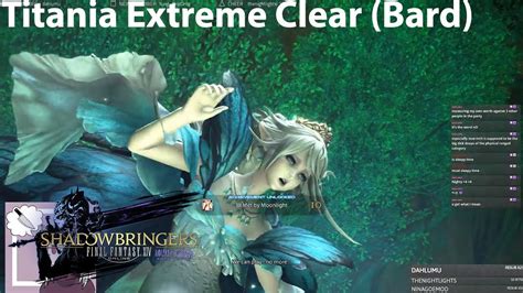 It'll take about 45 minutes to learn and clear with a solid group. Reanimation The Dancing Plague / Titania Extreme Clear (FFXIV Shadowbringers Bard POV) - YouTube