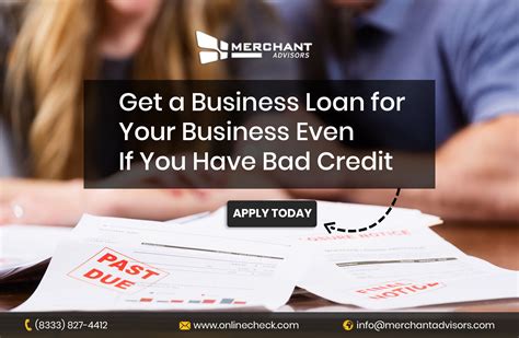 The approval process is quick for this type of loan. Get Good Business Credit With Bad Credit Business Loans ...