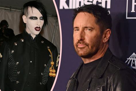 But after an interview on beats 1 with manson late last year revealed that he and reznor have sort of mended their ways, it got us pretty excited. Marilyn Manson Archives - Perez Hilton