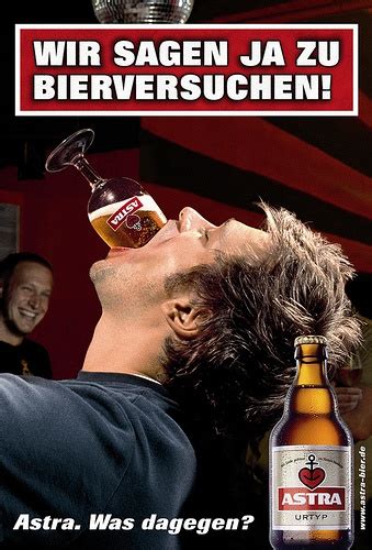 Die dosen waren in kürzester zeit ausverkauft. Bierversuche / Astra | Bier lustig, Bier werbung, Bier