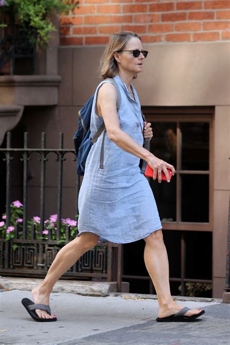 She has received two academy awards, three british academy film awards, two golden globe awards. Jodie Foster - Out in West Village in New York City 08/17/2017