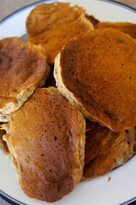 No butter, oil or refined sugar. Savory Sweet and Satisfying: Banana Bread Pancakes