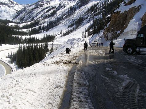 Cdllife spoke with one of the ice road truckers partner companies. Getting ready to dump truck over edge - SR 20, North Casca… | Flickr