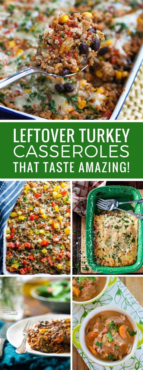 It's easy, authentic and delicious! 9 Easy Leftover Turkey Casserole Recipes That'll Make You Look Forward to Dinner! | Turkey ...