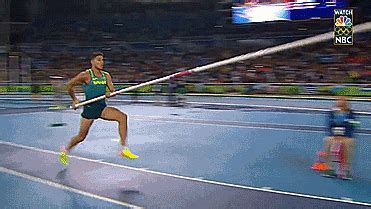 #final olympic pole vault women. Japanese pole vaulter gif 2 » GIF Images Download