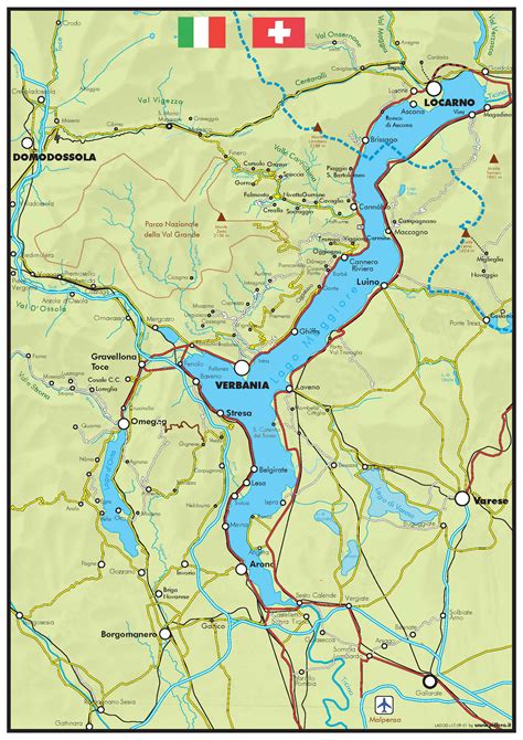 La cartina lago maggiore viamichelin : Alessandro Piffero - Mappe e cartine turistiche Lago Maggiore