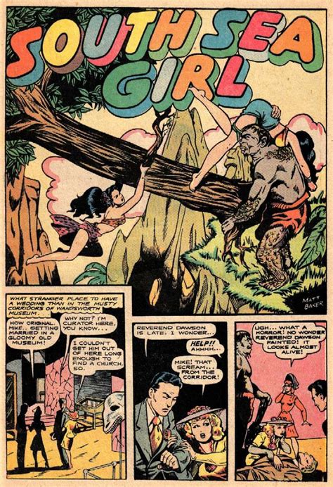 Artist matt baker and writer dana dutch were the leonardo da vinci and william shakespeare of romance comics in the 1950's. Interior art from Seven Seas Comics # 2 by Matt Baker ...