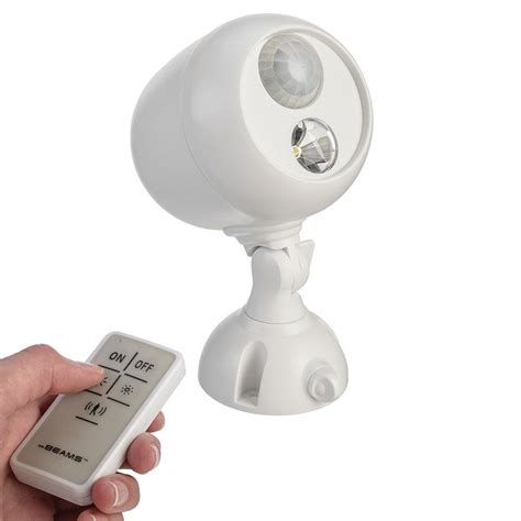 Cameras with motion detection make video surveillance more realistic for the average person. Mr. Beams MB370 Wireless LED Remote Control Spotlight with ...