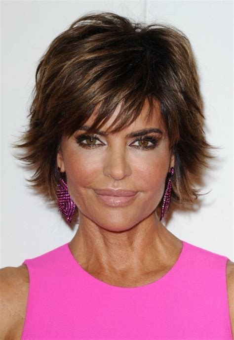 With the multitude of advantages they provide, there is hardly a viable excuse not to get one. Lisa Rinna Flipped Out Short Razor Cut with Bangs ...