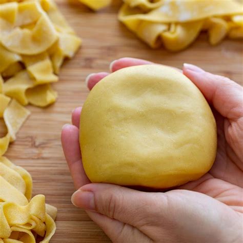 How To Make Fresh Pasta Dough Recipe - Image Of Food Recipe