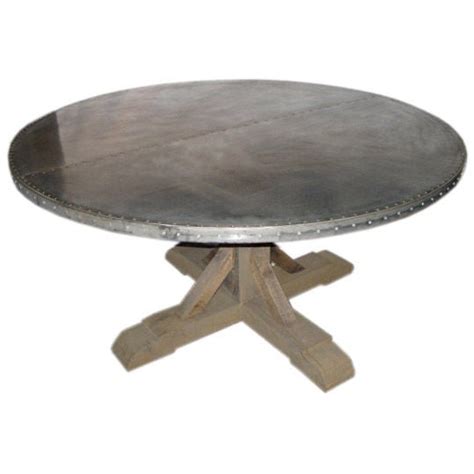 Model was created in 3ds max 2014. Belgian Round Zinc Top Dining Table at 1stdibs
