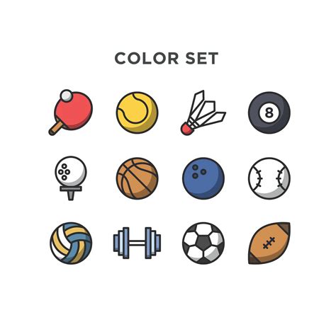 The frontal perspective of this stock allows you to use each icon in big and small sizes with great quality. 12 Free Sport Icons (Ai & Sketch)