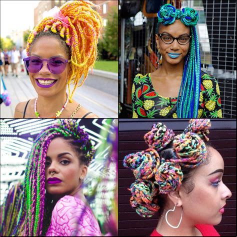 Maybe you would like to learn more about one of these? Multi Colored Rainbow Box Braids You Will Be Impressed ...