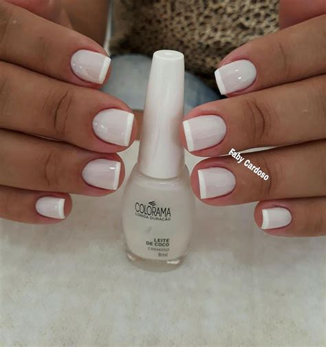 21 Modelos de Unhas Francesinhas perfeitas decoradas por ...