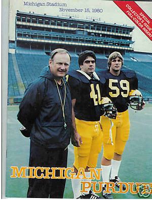 He served as the head football coach at miami university from 1963 to 1968 and at the university of michigan from 1969 to 1989. Bo Schembechler - Ann Arbor - LocalWiki