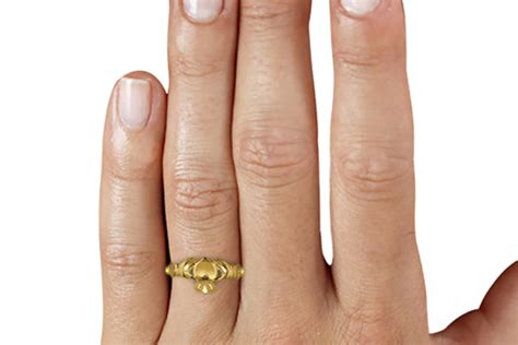 Wear the ring on the right hand with the heart facing outward from your body. How to wear a Claddagh ring - The Bench | Cookongold