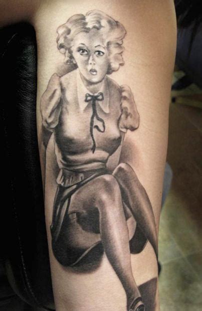 He then worked as a freelance illustrator.2 he began tattooing in 1997, with his artwork being featured in numerous tattoo. Pin up tattoo by Shane Oneill | Post 9877